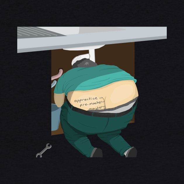 school of plumbers - Lesson one: ass crack by gazonula